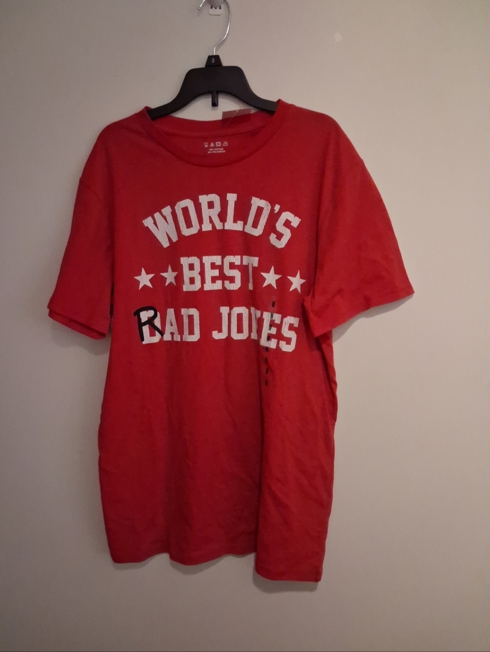 NWT Men's World's Best Rad/Dad Jokes Graphic T-shirt